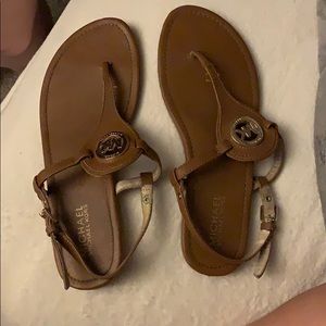 Michael kors brown sandals